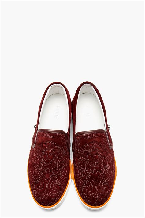 versace slippers for men|versace slippers color burgundy.